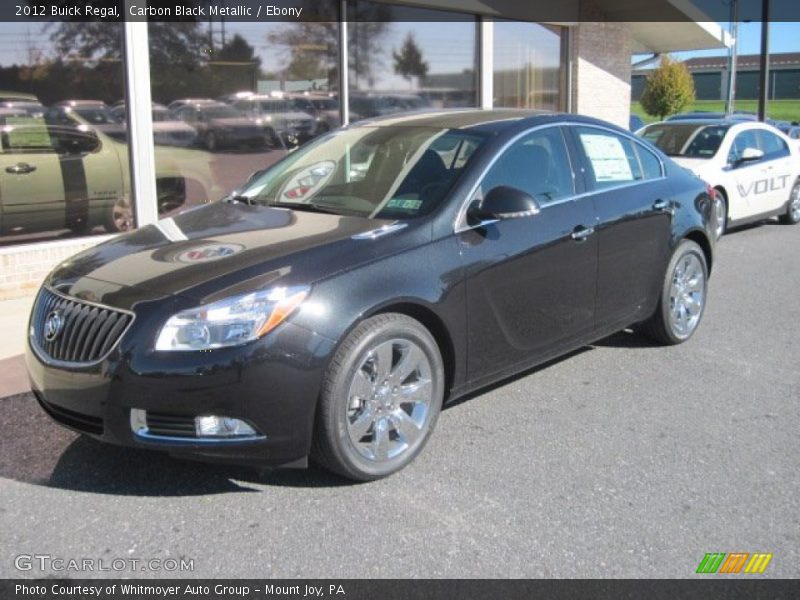 Carbon Black Metallic / Ebony 2012 Buick Regal
