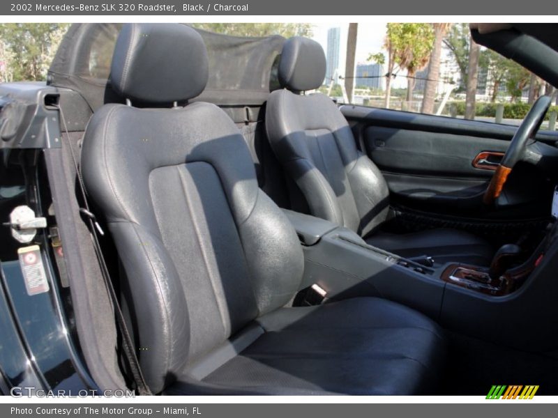 Black / Charcoal 2002 Mercedes-Benz SLK 320 Roadster