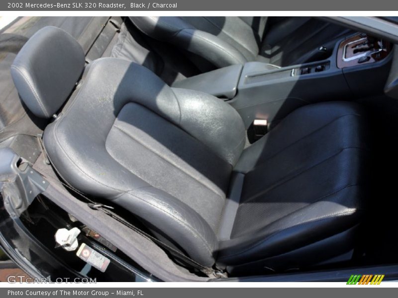 Black / Charcoal 2002 Mercedes-Benz SLK 320 Roadster