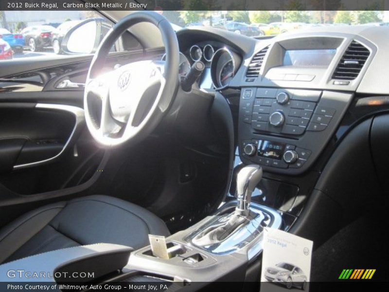 Carbon Black Metallic / Ebony 2012 Buick Regal