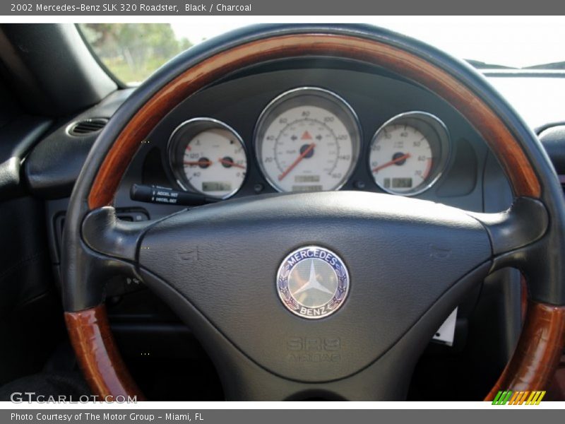 Black / Charcoal 2002 Mercedes-Benz SLK 320 Roadster