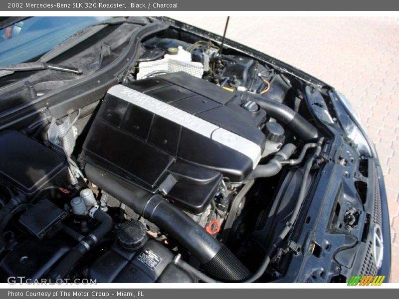 Black / Charcoal 2002 Mercedes-Benz SLK 320 Roadster