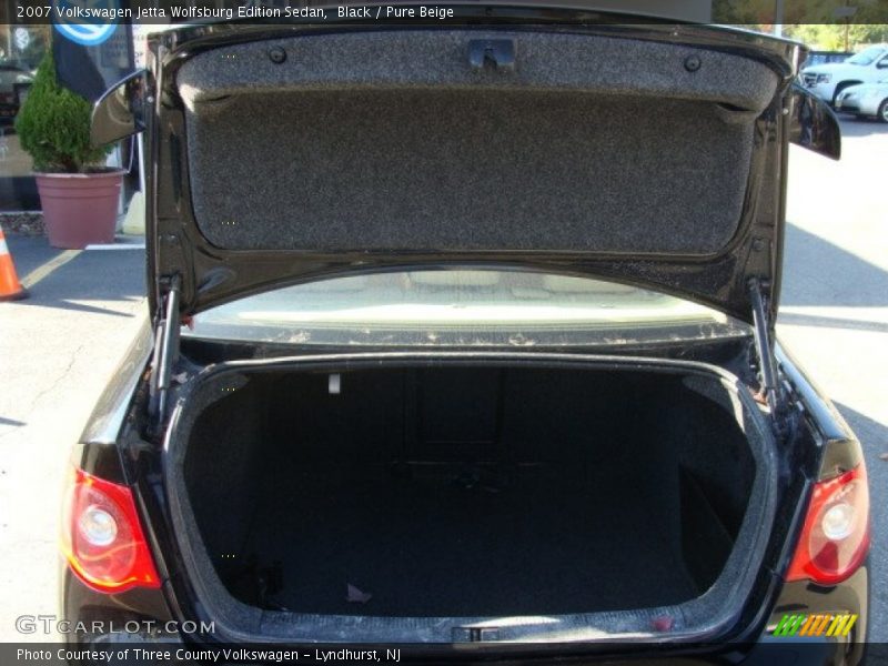 Black / Pure Beige 2007 Volkswagen Jetta Wolfsburg Edition Sedan