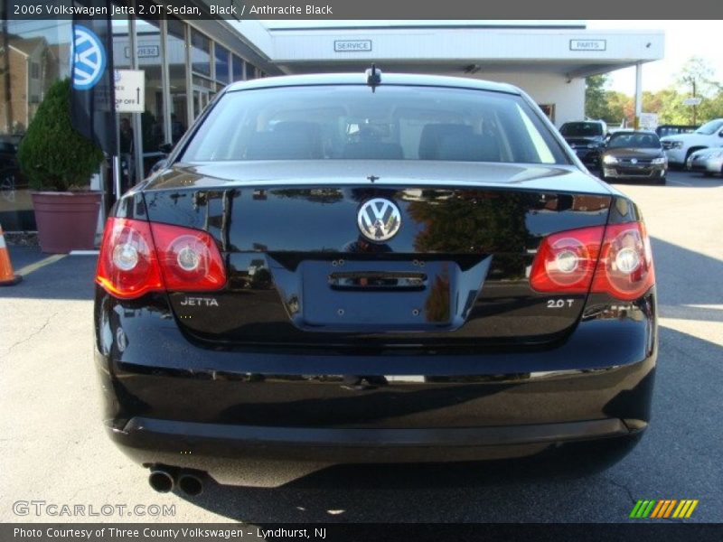 Black / Anthracite Black 2006 Volkswagen Jetta 2.0T Sedan