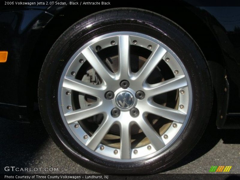Black / Anthracite Black 2006 Volkswagen Jetta 2.0T Sedan
