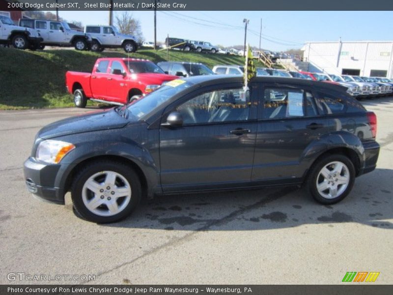 Steel Blue Metallic / Dark Slate Gray 2008 Dodge Caliber SXT