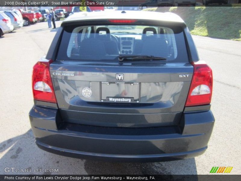Steel Blue Metallic / Dark Slate Gray 2008 Dodge Caliber SXT