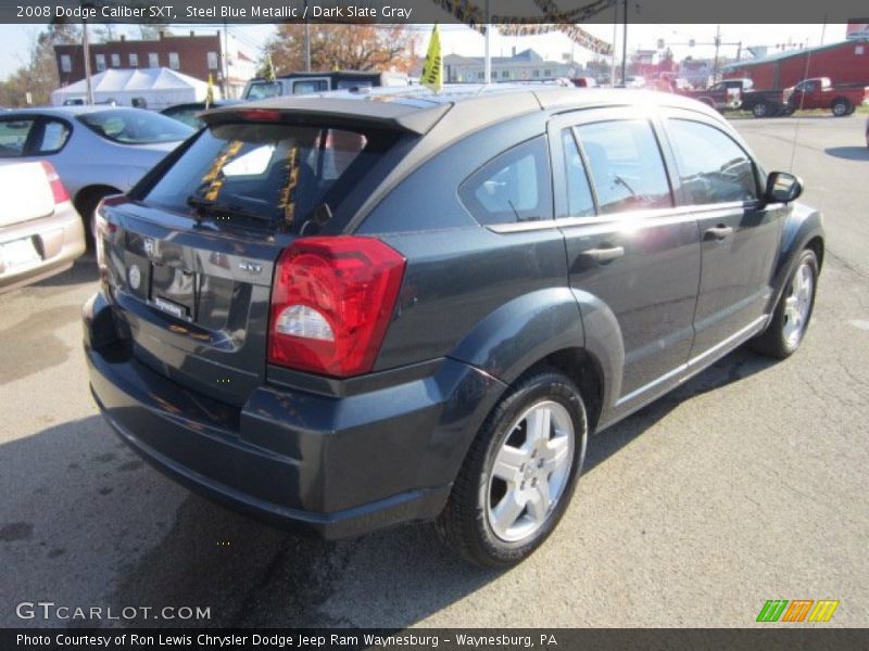 Steel Blue Metallic / Dark Slate Gray 2008 Dodge Caliber SXT