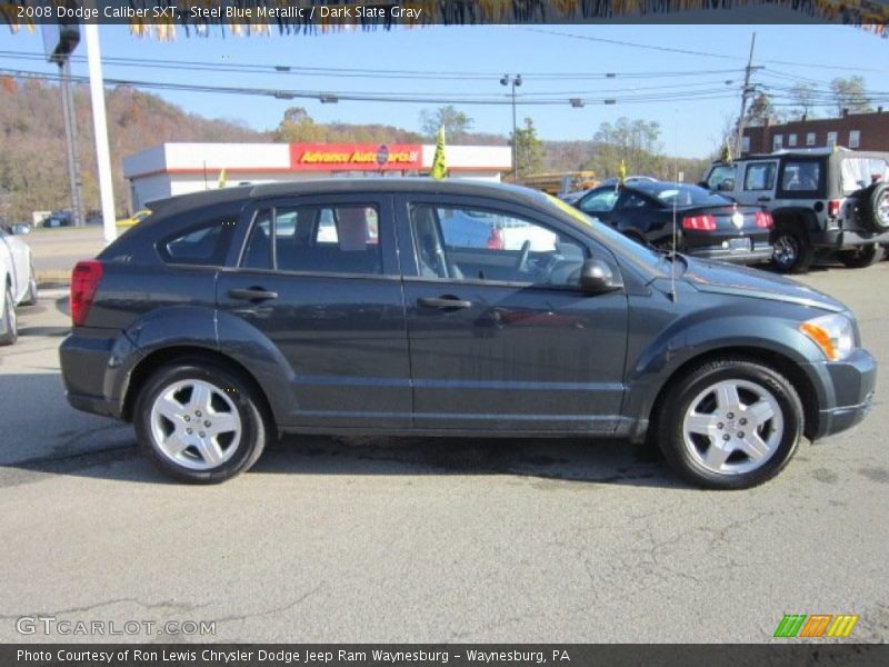 Steel Blue Metallic / Dark Slate Gray 2008 Dodge Caliber SXT