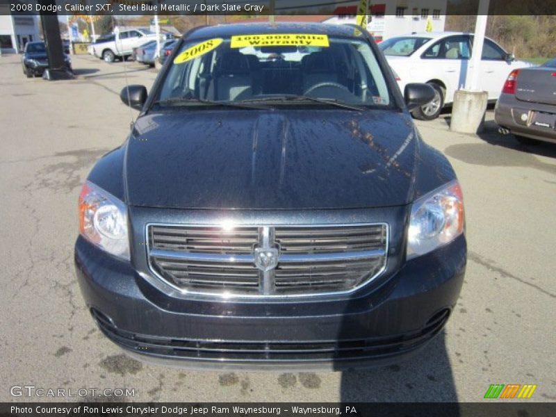 Steel Blue Metallic / Dark Slate Gray 2008 Dodge Caliber SXT