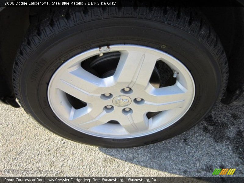 Steel Blue Metallic / Dark Slate Gray 2008 Dodge Caliber SXT