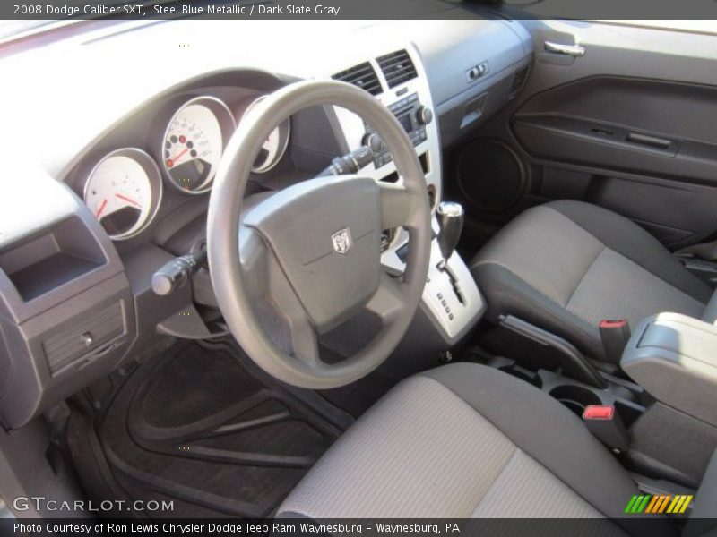 Steel Blue Metallic / Dark Slate Gray 2008 Dodge Caliber SXT