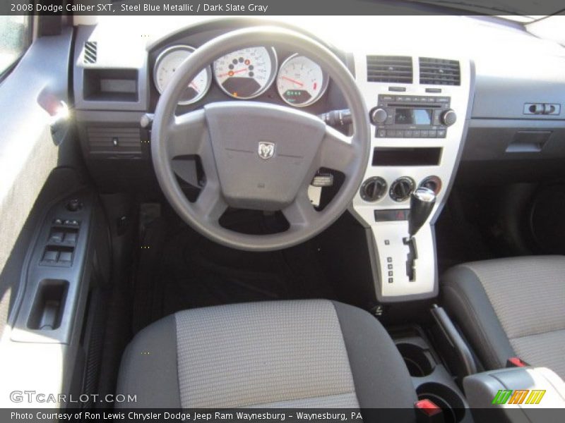 Steel Blue Metallic / Dark Slate Gray 2008 Dodge Caliber SXT