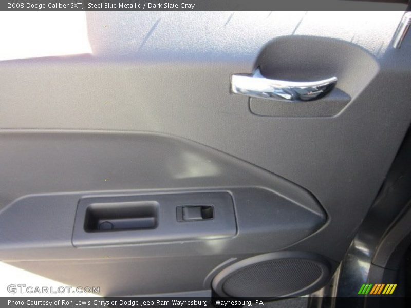 Steel Blue Metallic / Dark Slate Gray 2008 Dodge Caliber SXT
