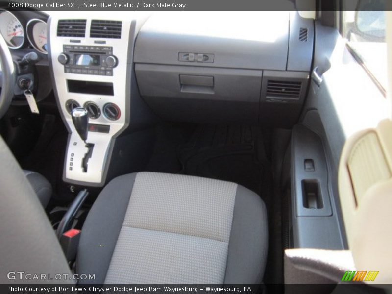 Steel Blue Metallic / Dark Slate Gray 2008 Dodge Caliber SXT
