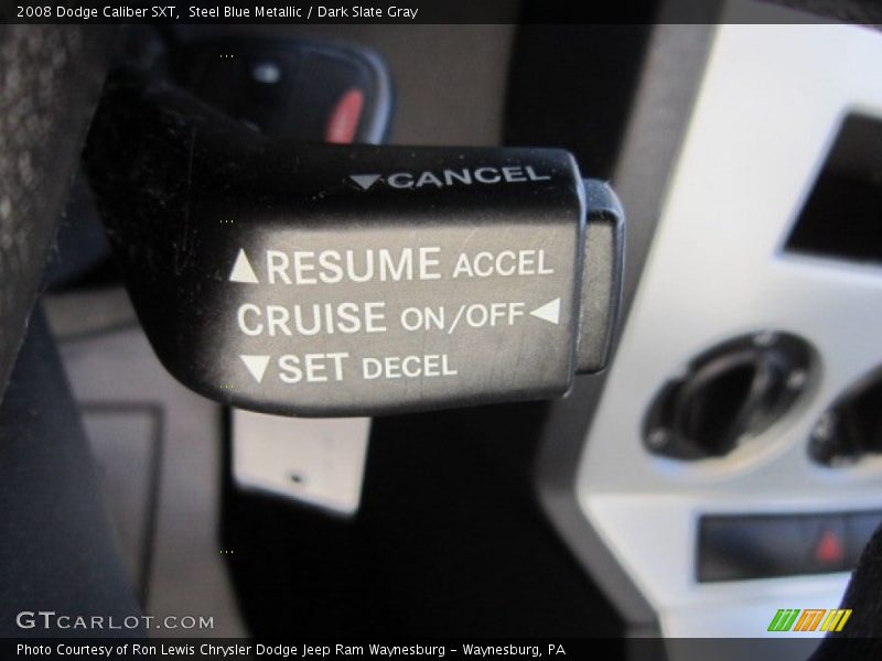 Steel Blue Metallic / Dark Slate Gray 2008 Dodge Caliber SXT