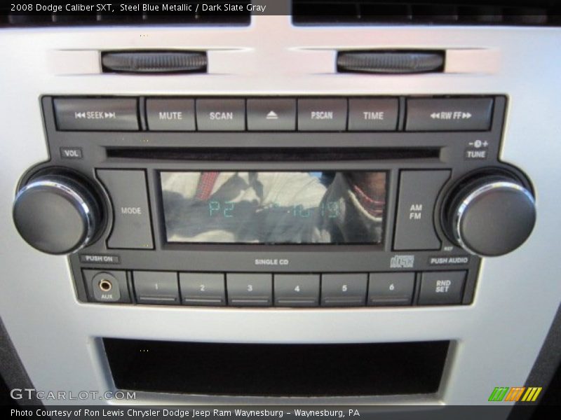 Steel Blue Metallic / Dark Slate Gray 2008 Dodge Caliber SXT