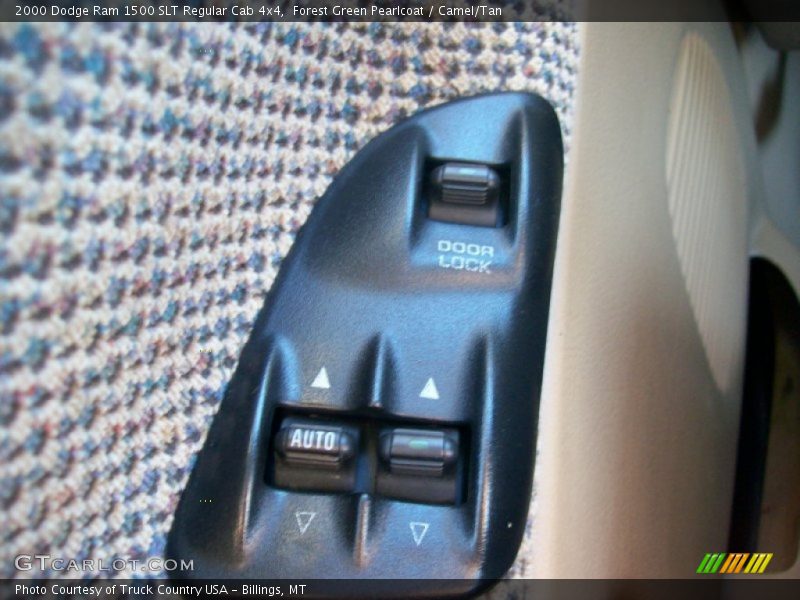Forest Green Pearlcoat / Camel/Tan 2000 Dodge Ram 1500 SLT Regular Cab 4x4