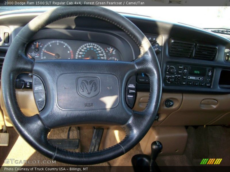  2000 Ram 1500 SLT Regular Cab 4x4 Steering Wheel