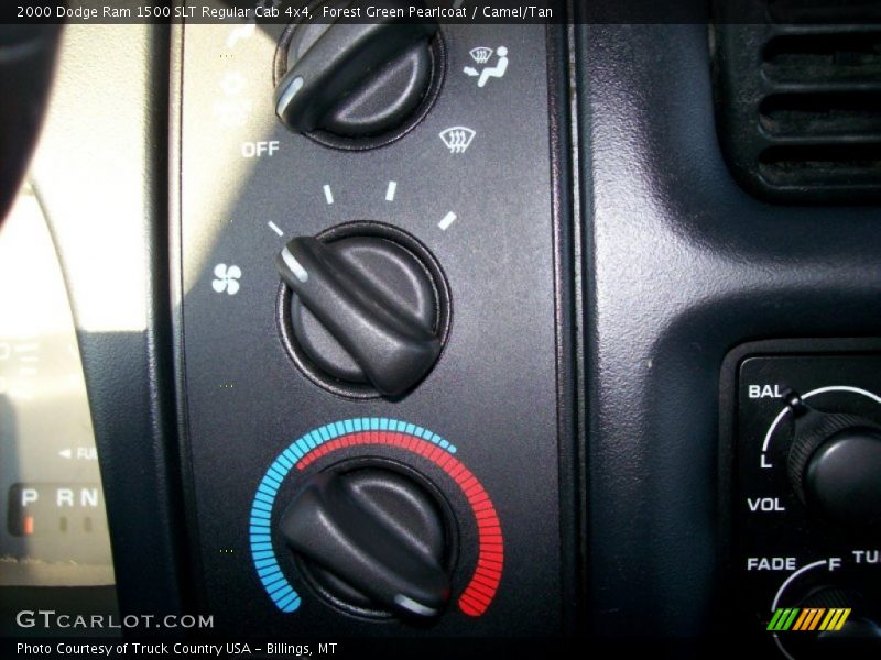 Forest Green Pearlcoat / Camel/Tan 2000 Dodge Ram 1500 SLT Regular Cab 4x4