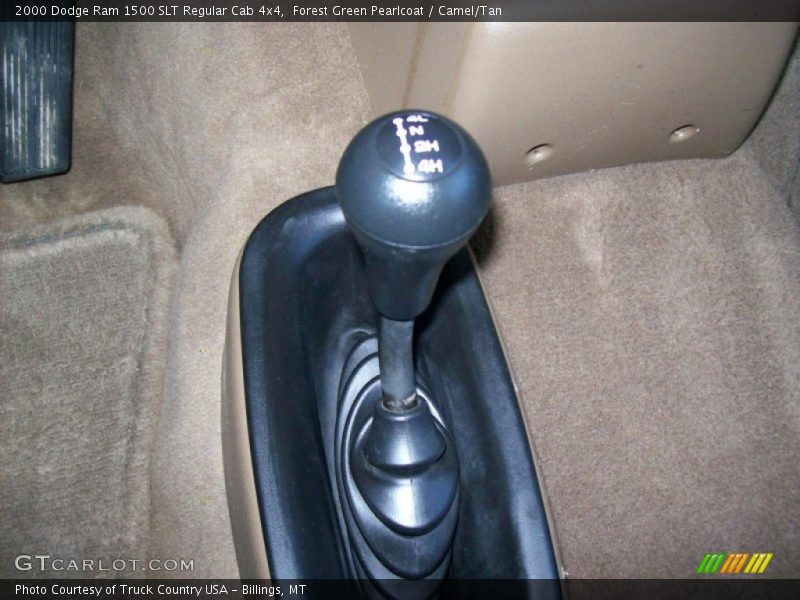 Forest Green Pearlcoat / Camel/Tan 2000 Dodge Ram 1500 SLT Regular Cab 4x4