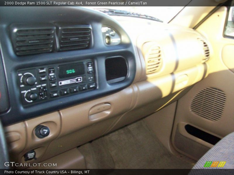 Forest Green Pearlcoat / Camel/Tan 2000 Dodge Ram 1500 SLT Regular Cab 4x4