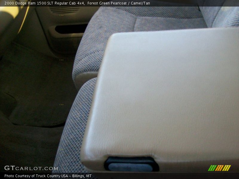 Forest Green Pearlcoat / Camel/Tan 2000 Dodge Ram 1500 SLT Regular Cab 4x4