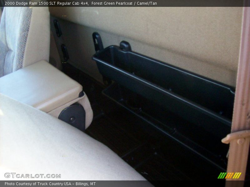 Forest Green Pearlcoat / Camel/Tan 2000 Dodge Ram 1500 SLT Regular Cab 4x4
