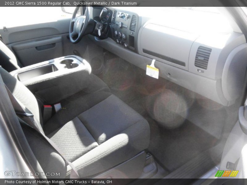 Quicksilver Metallic / Dark Titanium 2012 GMC Sierra 1500 Regular Cab