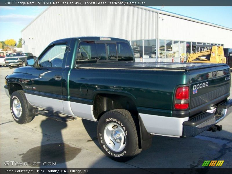  2000 Ram 1500 SLT Regular Cab 4x4 Forest Green Pearlcoat