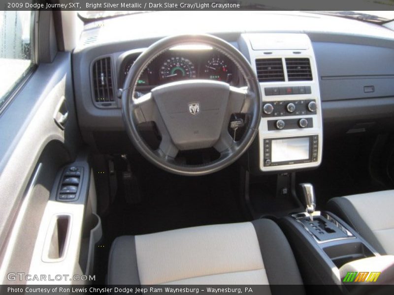 Bright Silver Metallic / Dark Slate Gray/Light Graystone 2009 Dodge Journey SXT