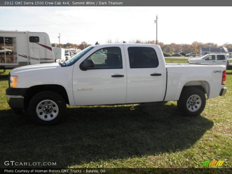 Summit White / Dark Titanium 2012 GMC Sierra 1500 Crew Cab 4x4