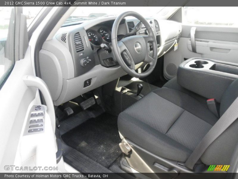 Summit White / Dark Titanium 2012 GMC Sierra 1500 Crew Cab 4x4