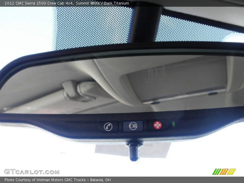 Summit White / Dark Titanium 2012 GMC Sierra 1500 Crew Cab 4x4
