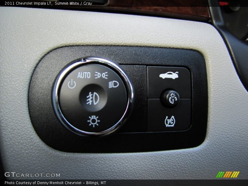 Summit White / Gray 2011 Chevrolet Impala LT