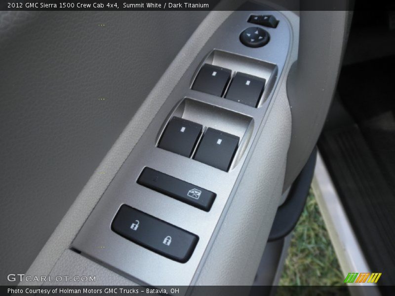Summit White / Dark Titanium 2012 GMC Sierra 1500 Crew Cab 4x4