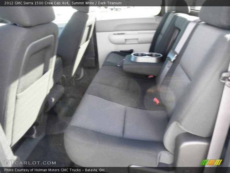 Summit White / Dark Titanium 2012 GMC Sierra 1500 Crew Cab 4x4