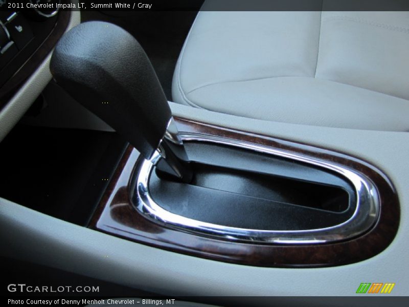 Summit White / Gray 2011 Chevrolet Impala LT