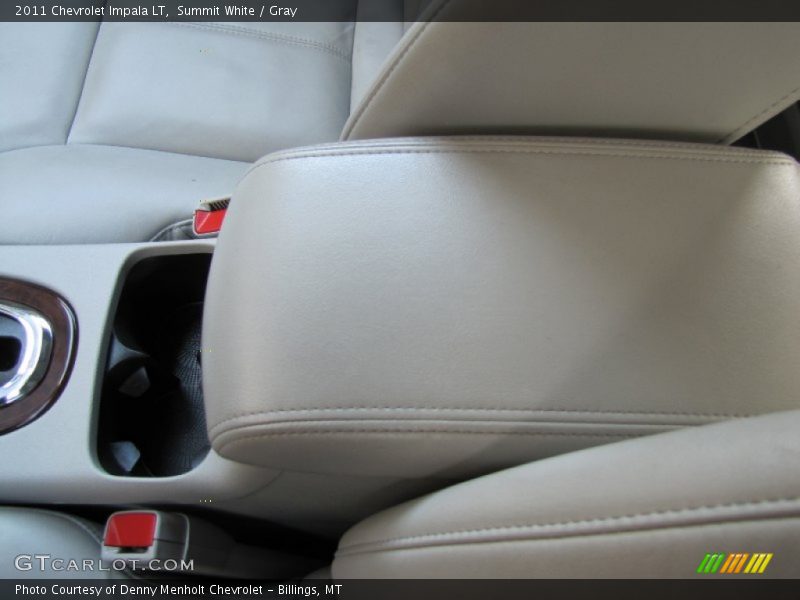 Summit White / Gray 2011 Chevrolet Impala LT