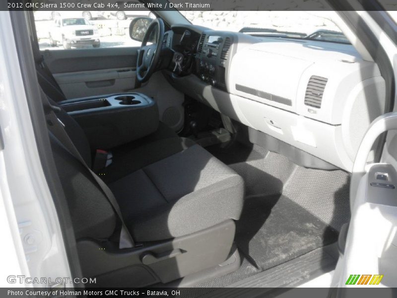 Summit White / Dark Titanium 2012 GMC Sierra 1500 Crew Cab 4x4