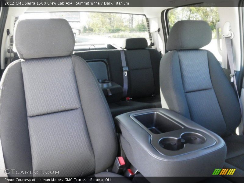 Summit White / Dark Titanium 2012 GMC Sierra 1500 Crew Cab 4x4