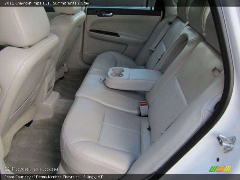Summit White / Gray 2011 Chevrolet Impala LT