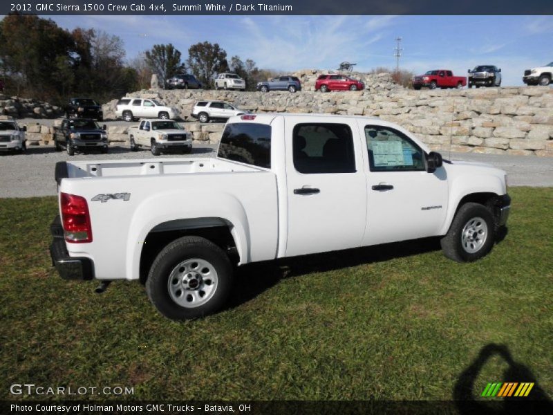 Summit White / Dark Titanium 2012 GMC Sierra 1500 Crew Cab 4x4