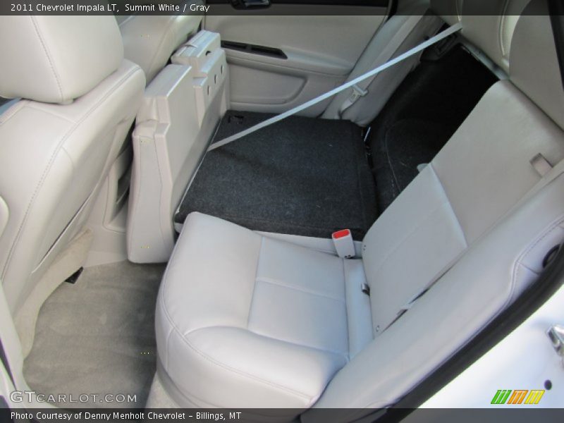 Summit White / Gray 2011 Chevrolet Impala LT