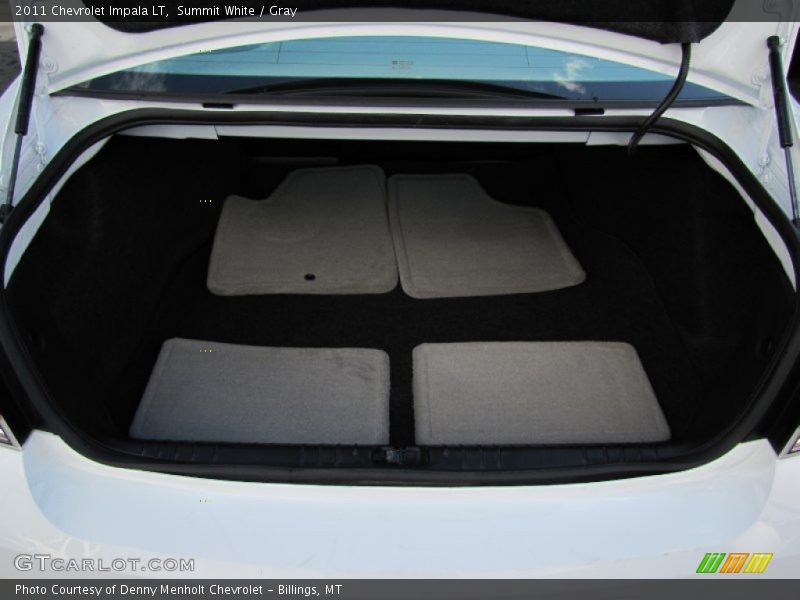 Summit White / Gray 2011 Chevrolet Impala LT