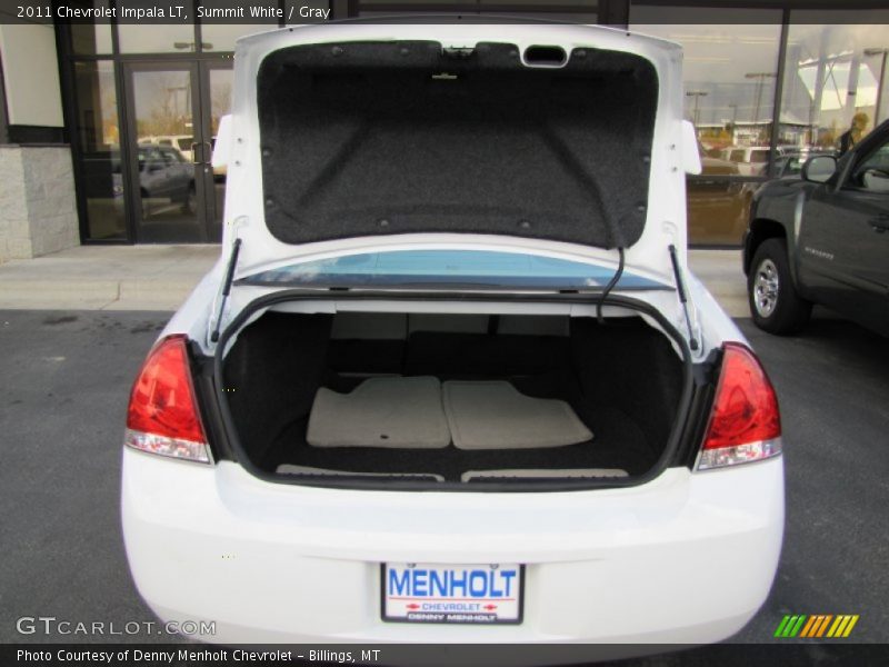 Summit White / Gray 2011 Chevrolet Impala LT