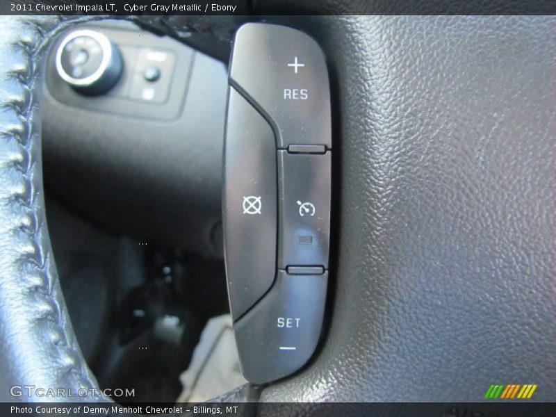 Cyber Gray Metallic / Ebony 2011 Chevrolet Impala LT