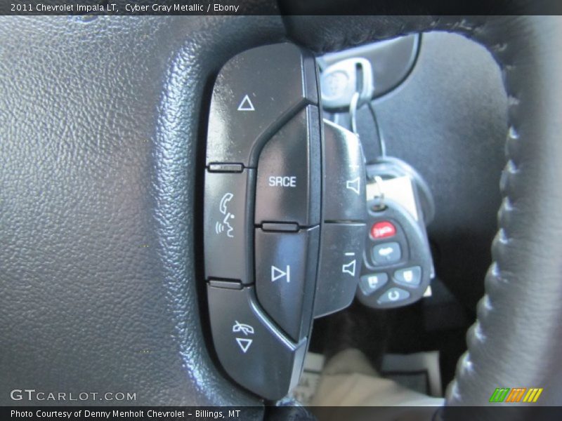 Cyber Gray Metallic / Ebony 2011 Chevrolet Impala LT