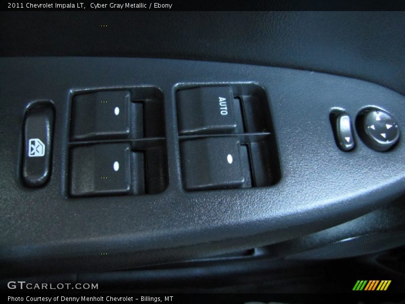 Cyber Gray Metallic / Ebony 2011 Chevrolet Impala LT