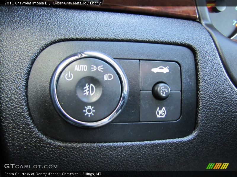 Cyber Gray Metallic / Ebony 2011 Chevrolet Impala LT